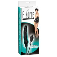 Bizarre blow-me-up large Black penis pompowany