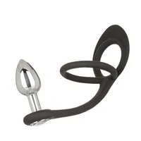 Star Fucker Plug Mini ring na penisa  z korkiem analnym