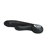 Selene Black Wibrator ze stymulatorem łechtaczki - 2