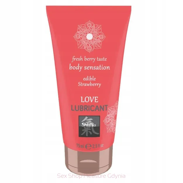 Love Lubricant truskawkowy lubrykant na  bazie wody 75 ml