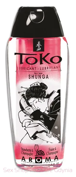 Toko Aroma Strawberry wodny żel  nawilżający 165 ml