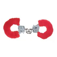 Furry Fun Cuffs Red
