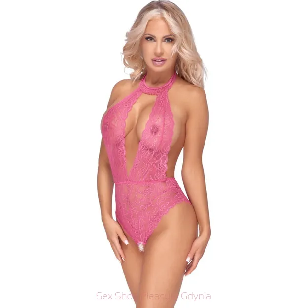 Koronkowe body z odkrytym kroczem  rozmiar L/XL