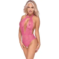 Koronkowe body z odkrytym kroczem  rozmiar L/XL