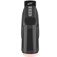 Masturbator z wibracjami oraz ssaniem