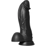 Wibrujące dildo z przyssawką 22 cm - 3