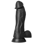 Wibrujące dildo z przyssawką 22 cm - 4