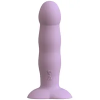 Silikonowy wibrator z przyssawką 17,5 cm