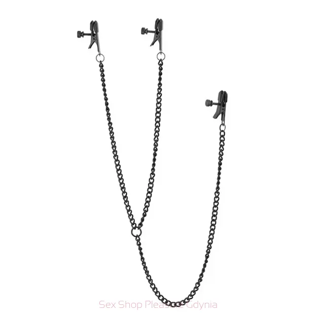 Nipple Clit clamps klamerki na sutki  i łechtaczkę