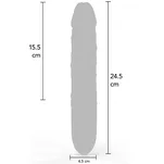 Realistyczny wibrator 24,5 cm - 4