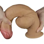 Realistyczne dildo z uchwytem 30 cm - 3