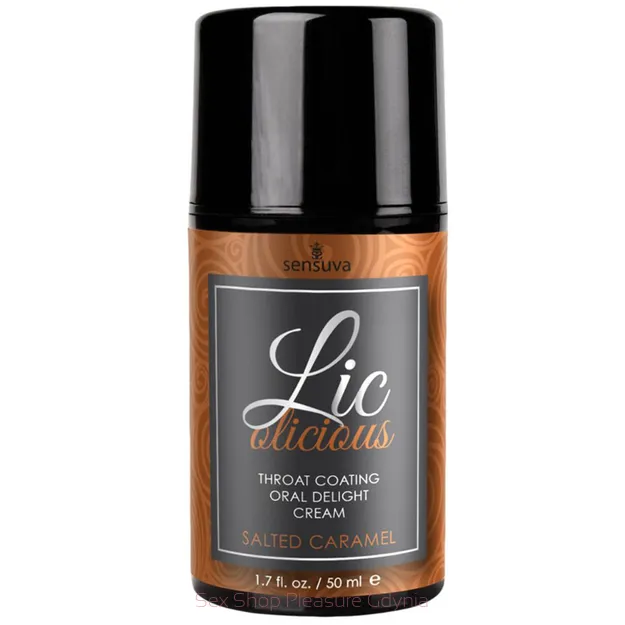 Krem do seksu oralnego o smaku słonego  karmelu 50 ml