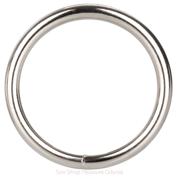 Silver Ring metalowy pierścień erekcyjny