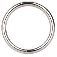 Silver Ring metalowy pierścień erekcyjny